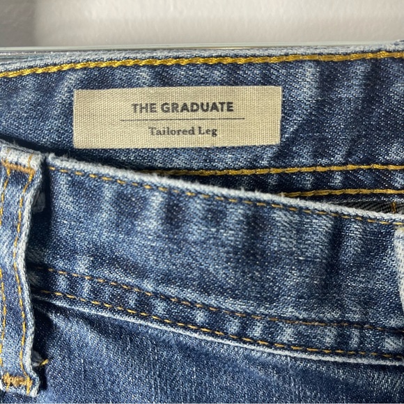 Adriano Goldschmied Jeans The Graduate Tailored Leg 38 29” Inseam Blue - Picture 4 of 9